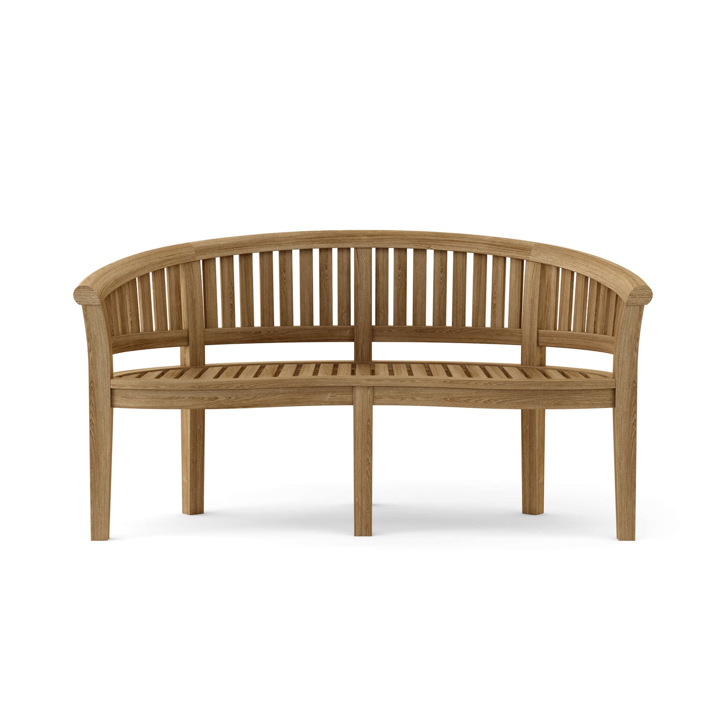 Anderson Teak Curve 3-Seater Bench Extra Thick Wood — product image 2 of 8