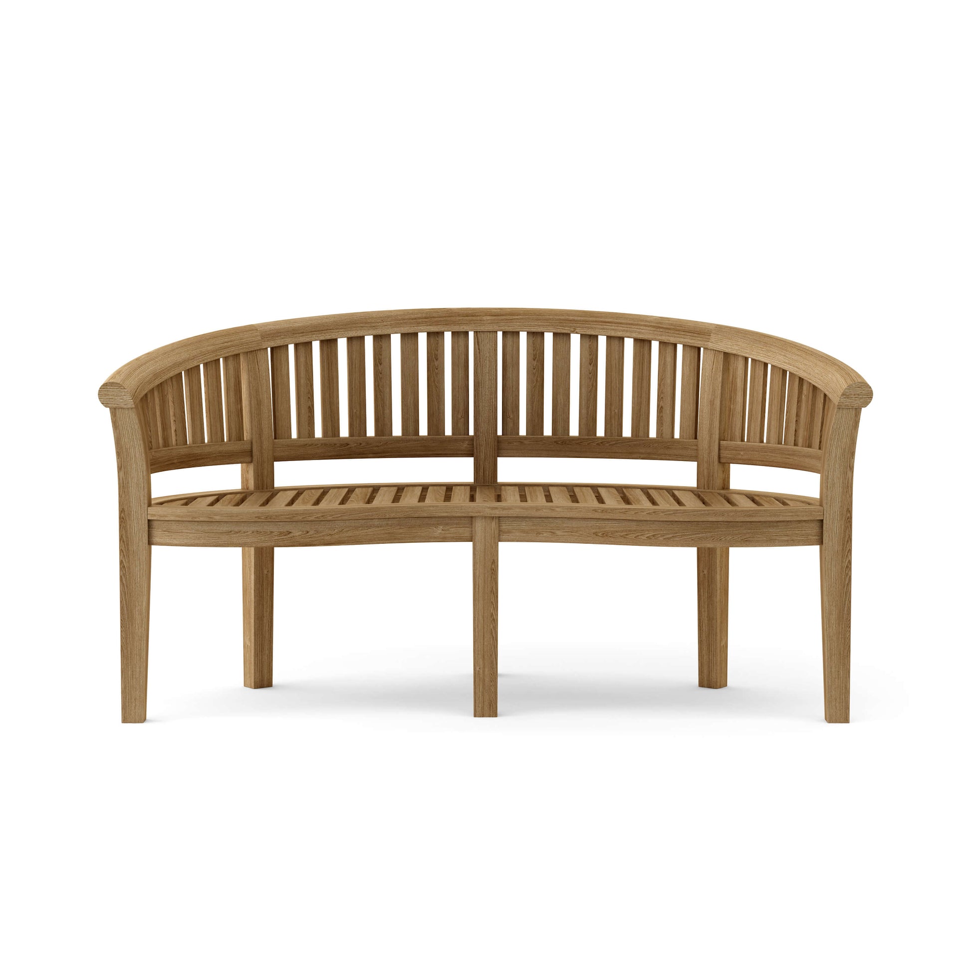 Anderson Teak Curve 3-Seater Bench Extra Thick Wood — product image 2 of 8
