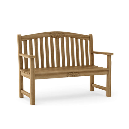 Anderson Teak Rose 50 Inch Round Bench — product image 2 of 6