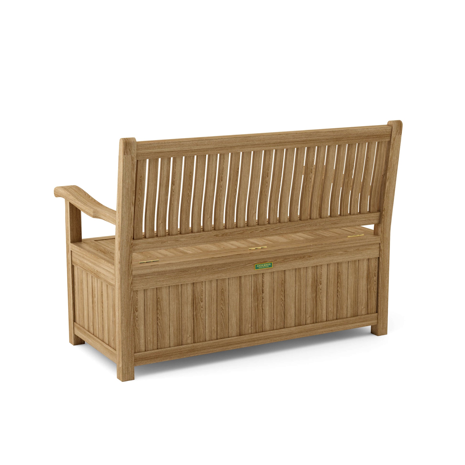 Anderson Teak Del-Amo Storage Bench — product image 3 of 6