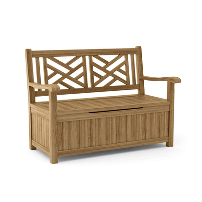 Anderson Teak Vilano Storage Bench — product image 2 of 9