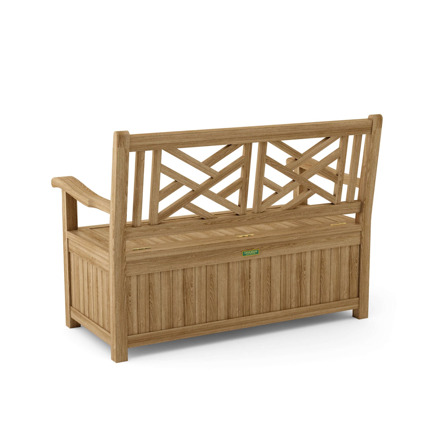 Anderson Teak Vilano Storage Bench — product image 3 of 9
