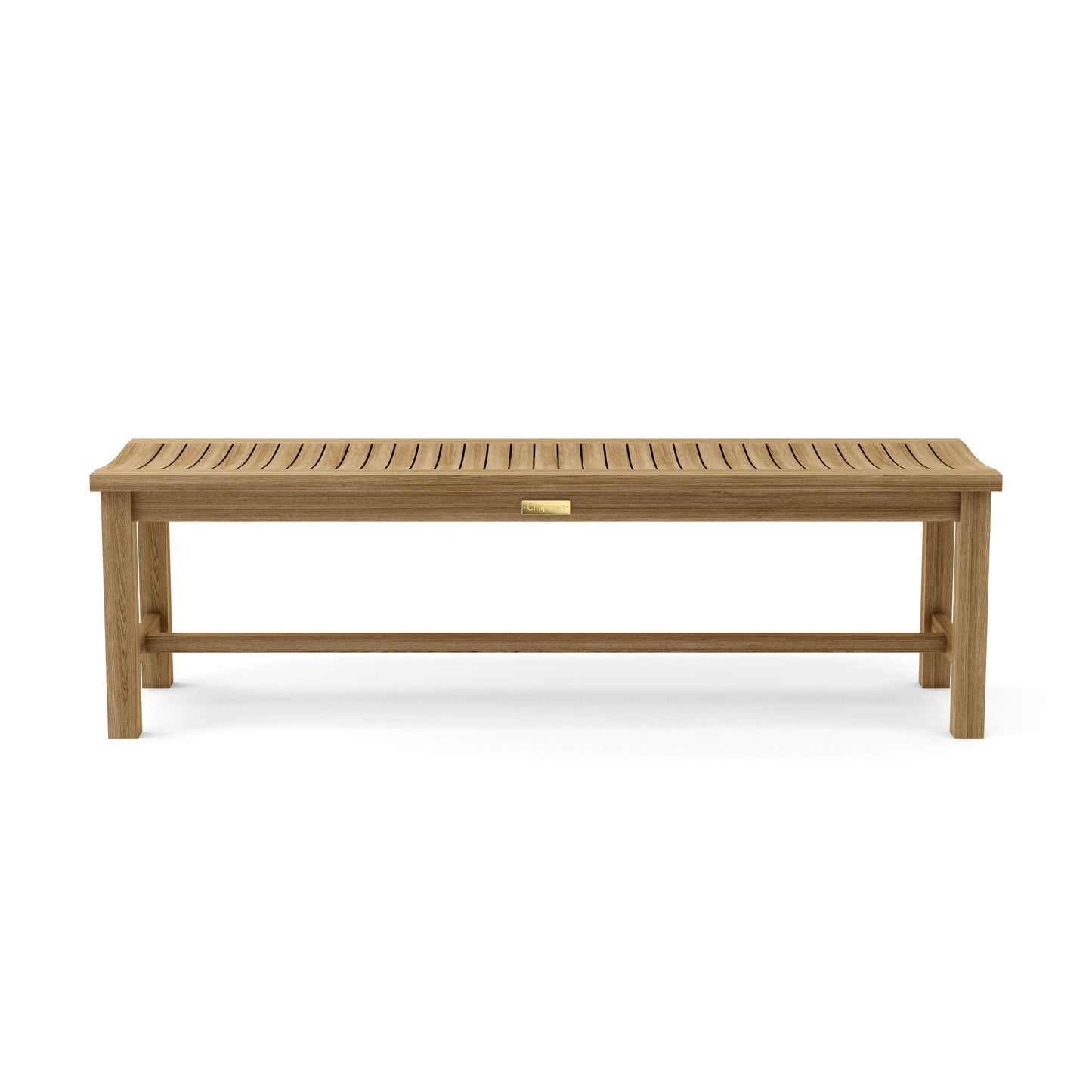 Anderson Teak Madison 59 in Backless Teak Wood Bench — product image 2 of 2