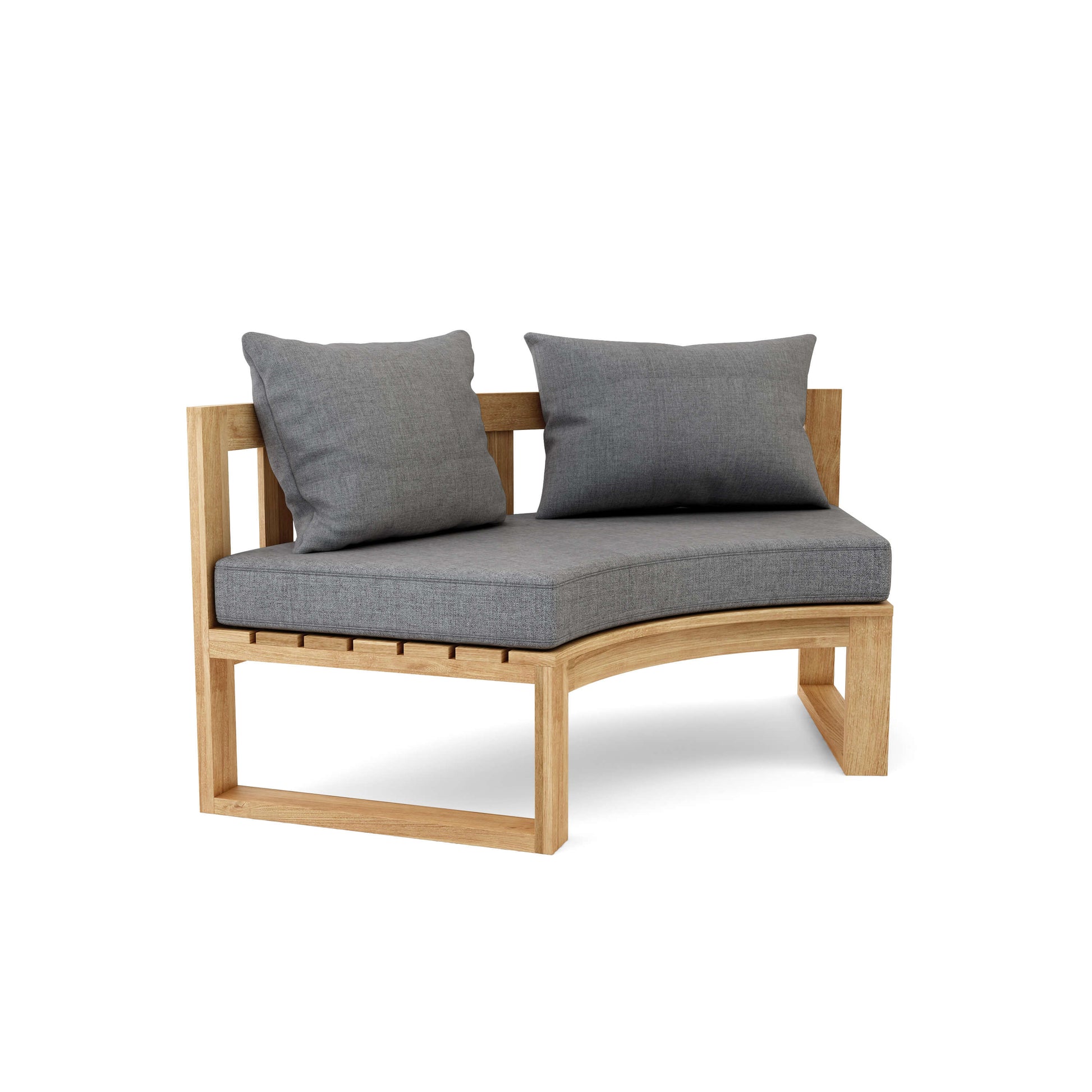 Anderson Teak Circular Modular Deep Seating 2 Seater — product image 1 of 3
