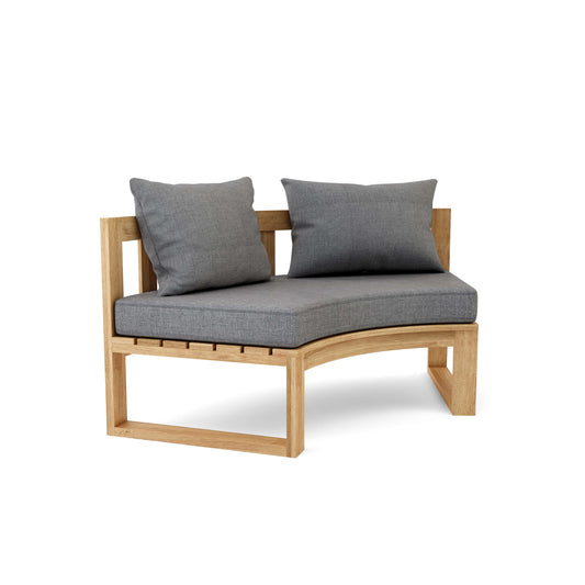 Anderson Teak Circular Modular Deep Seating 2 Seater — product image 1 of 3