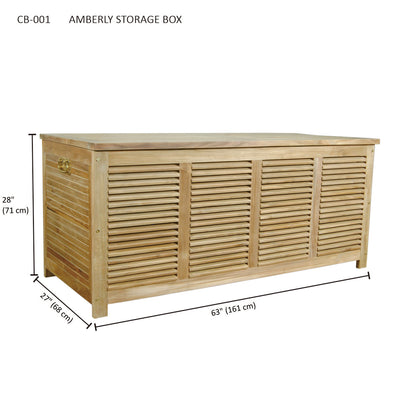 Anderson Teak Amberly Cushion Box — product image 5 of 5