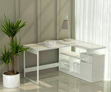 Anderson Teak Lexi 55 in L-Shaped Corner Desk