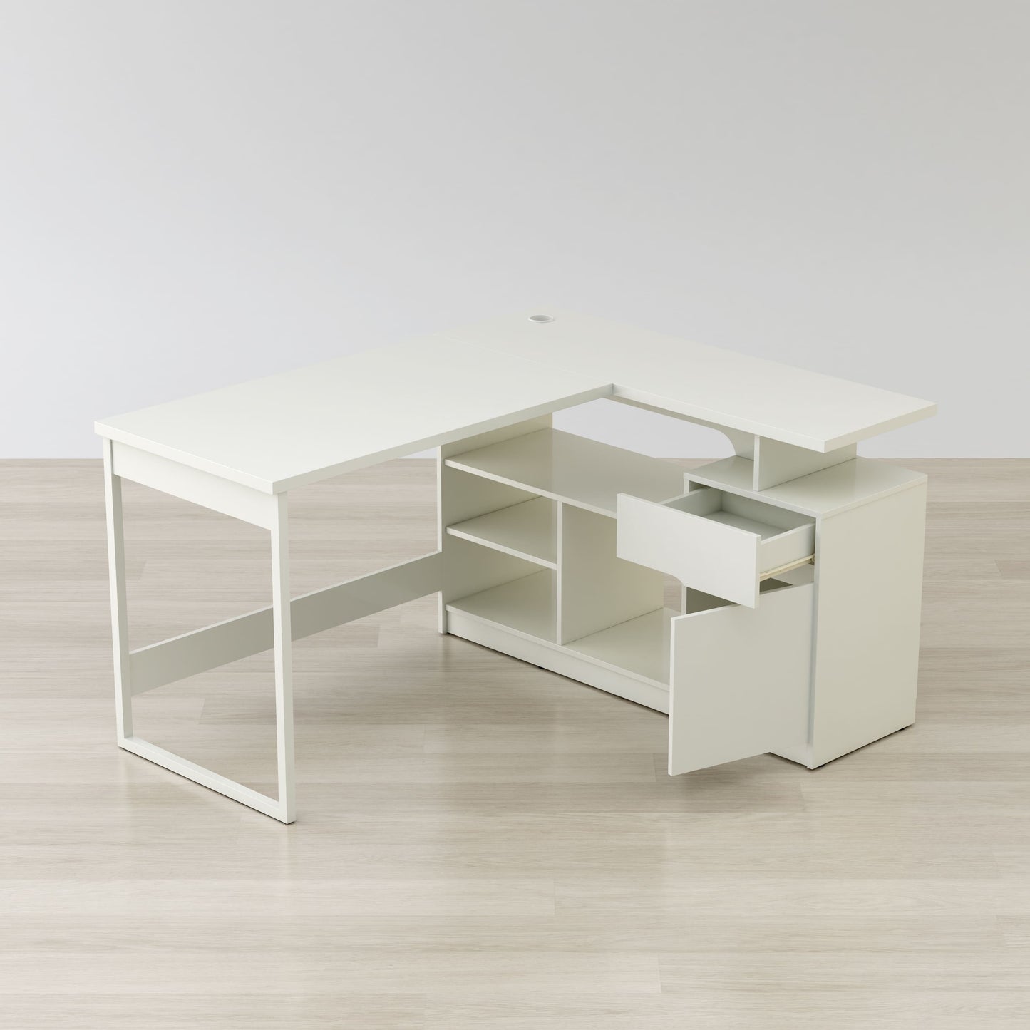 Anderson Teak Lexi 55 in L-Shaped Corner Desk — product image 5 of 8