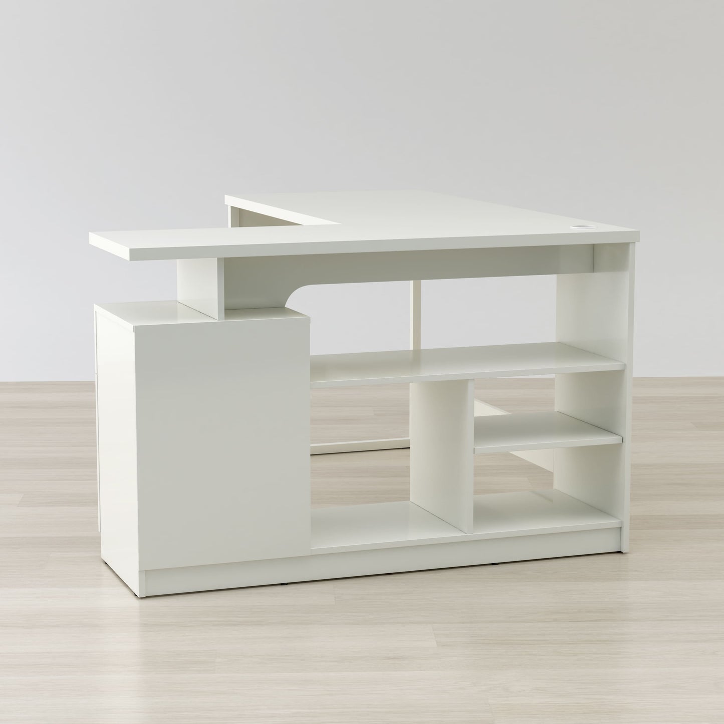 Anderson Teak Lexi 55 in L-Shaped Corner Desk — product image 7 of 8