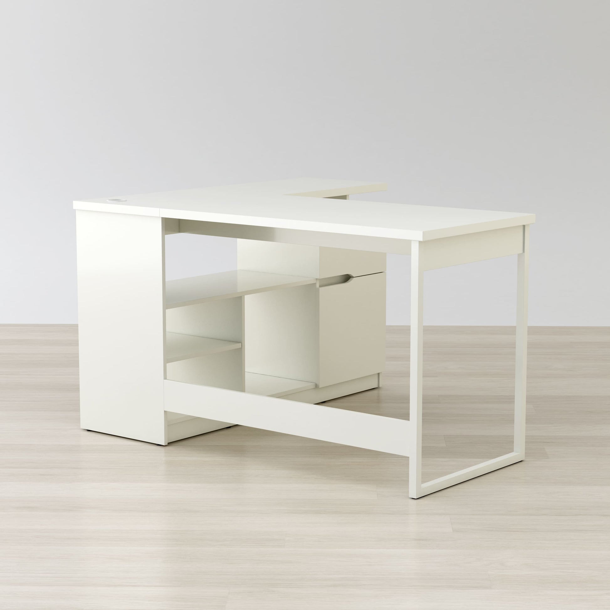 Anderson Teak Lexi 55 in L-Shaped Corner Desk — product image 8 of 8