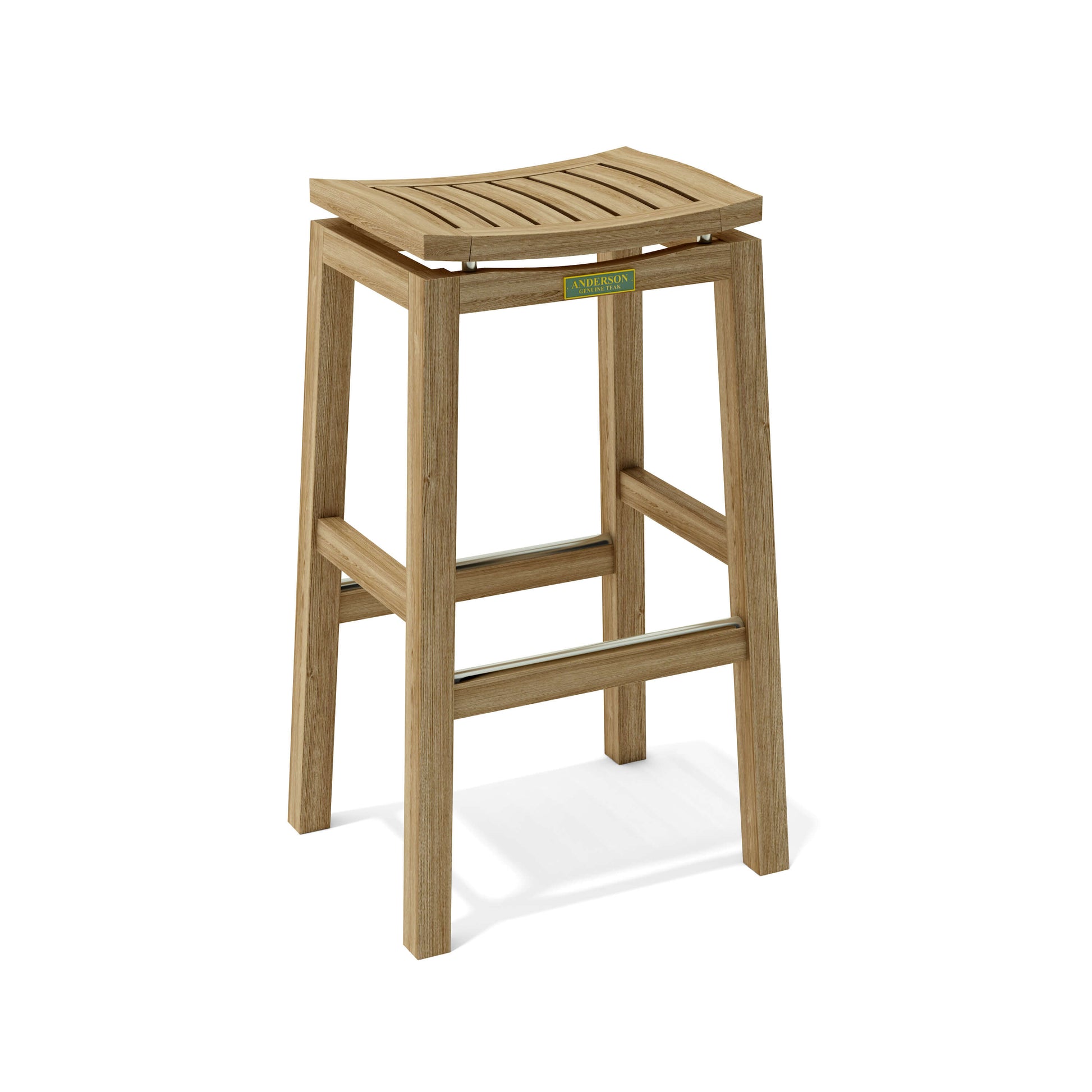 Anderson Teak Winston Backless Bar Chair — product image 1 of 4