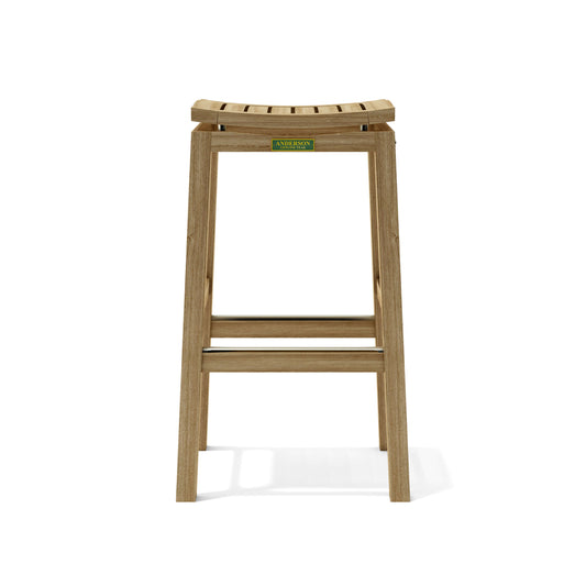 Anderson Teak Winston Backless Bar Chair — product image 2 of 4