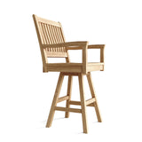 Anderson Teak Rialto Swivel Bar Armchair