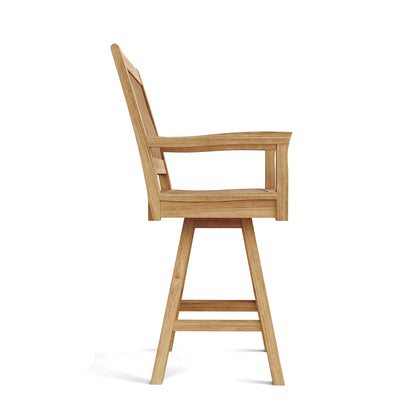 Anderson Teak Rialto Swivel Bar Armchair — product image 3 of 4