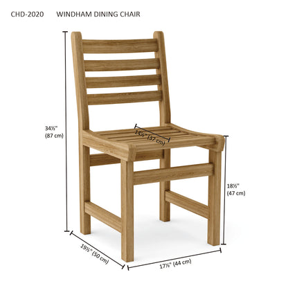Anderson Teak Windham Dining Chair — product image 5 of 5