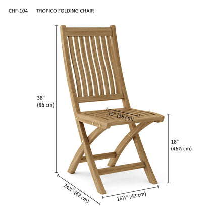 Anderson Teak Tropico Folding Armchairs Set of 2 — product image 6 of 10
