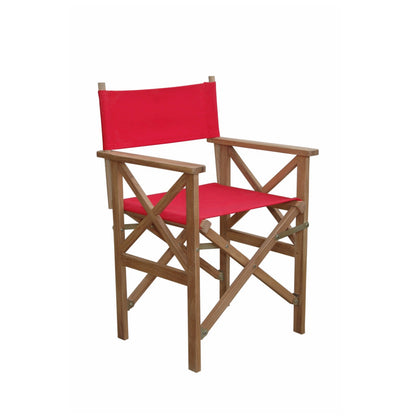 Anderson Teak Director Folding Armchairs with Canvas Pair — product image 1 of 3