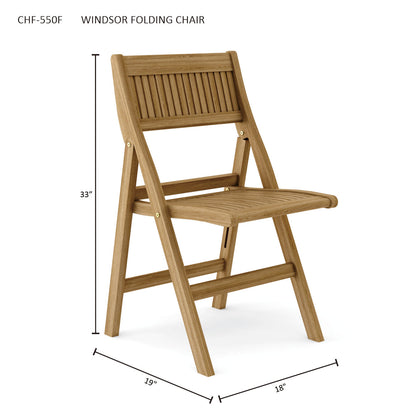 Anderson Teak Windsor Folding Chair Set of 2 — product image 8 of 8
