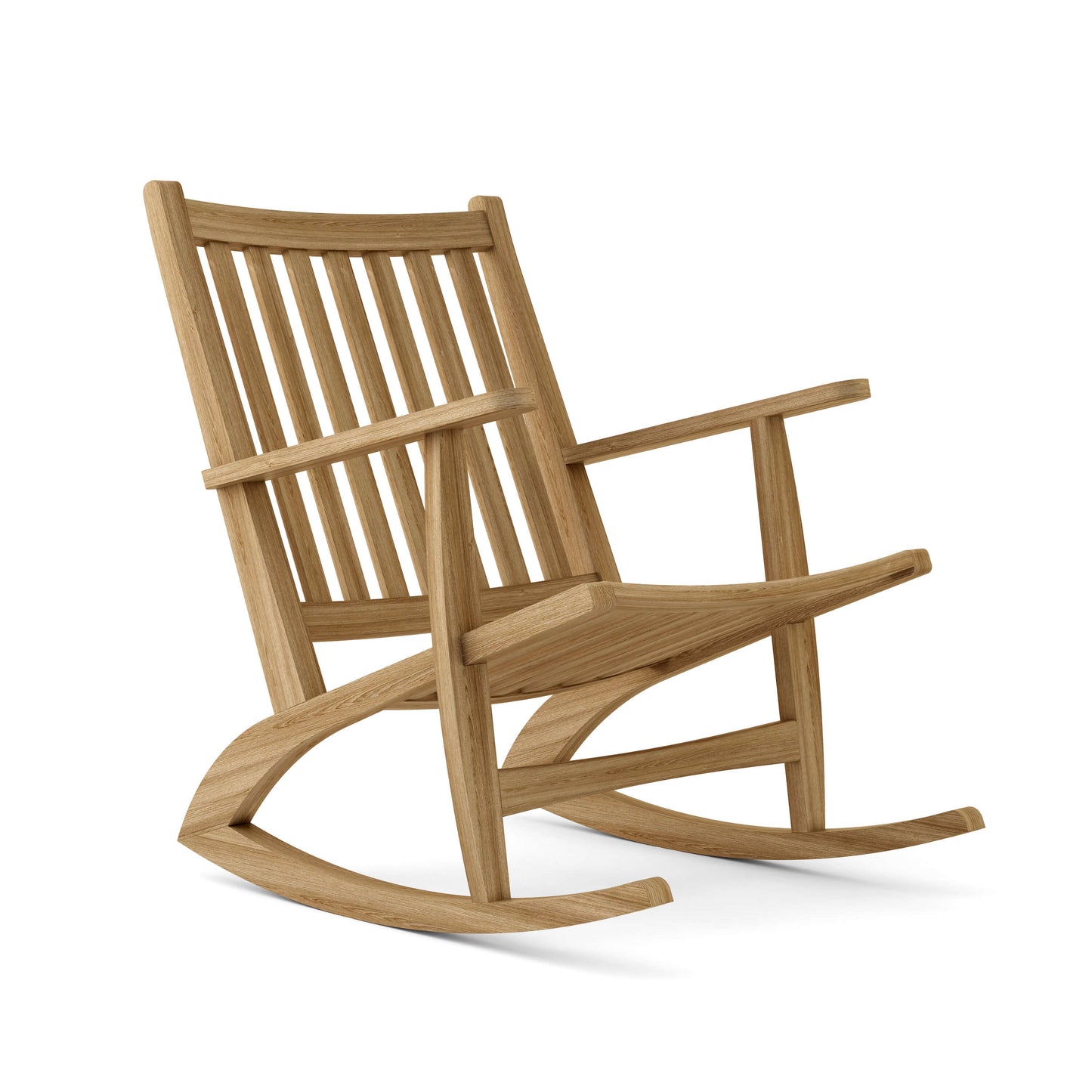 Anderson Teak Modern Rocking Armchair — product image 1 of 5