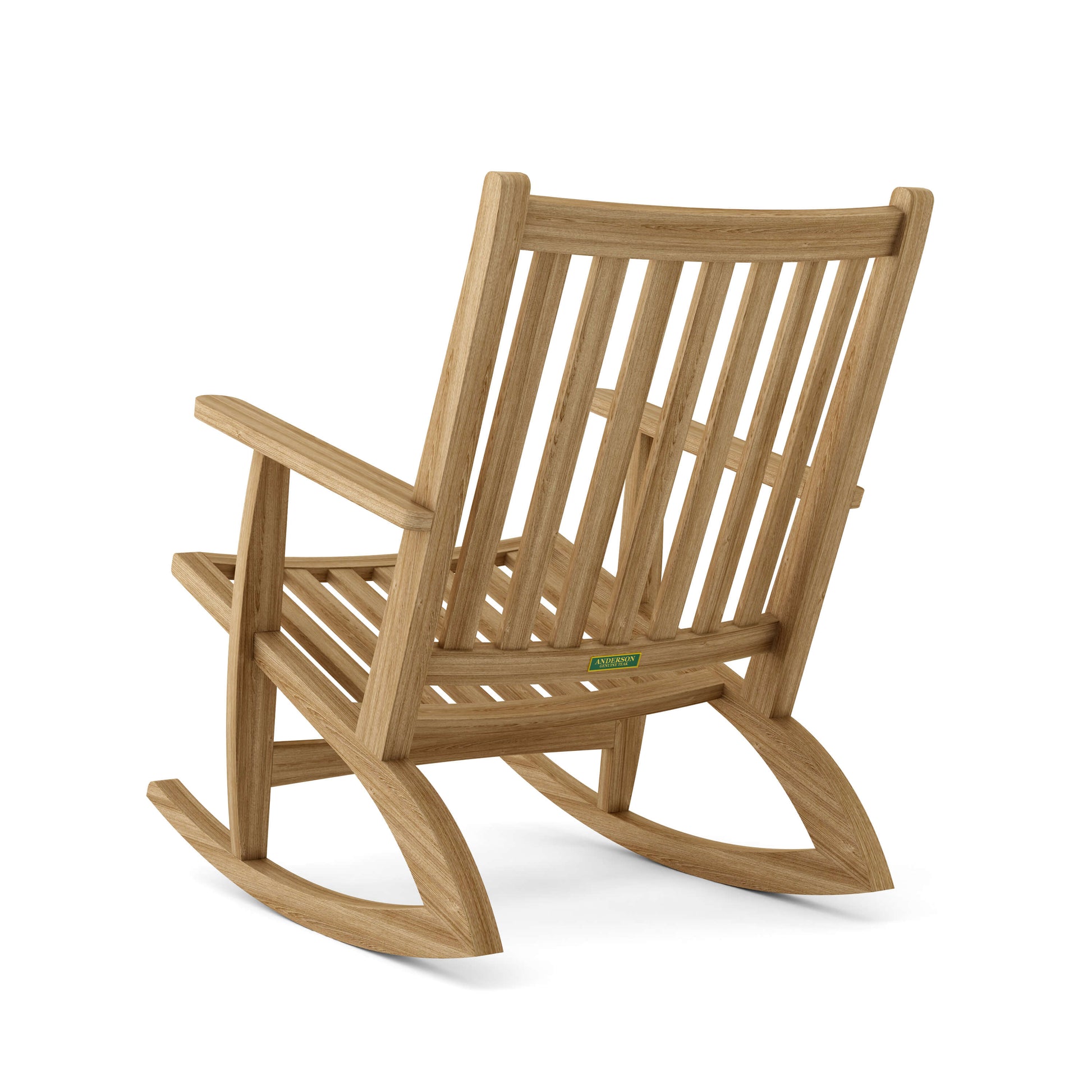 Anderson Teak Modern Rocking Armchair — product image 4 of 5