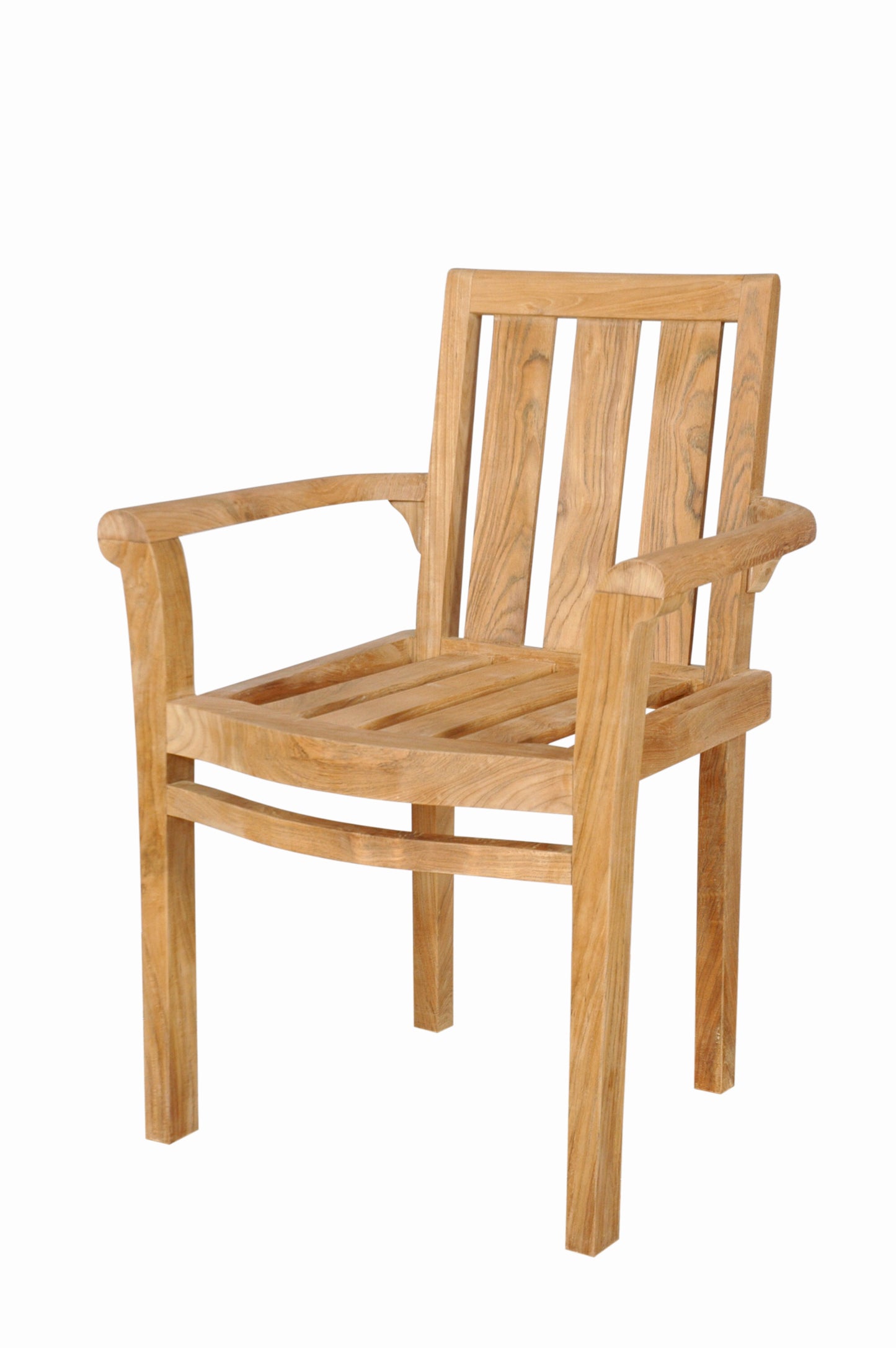 Anderson Teak Classic Stackable Armchair Set of 4 — product image 1 of 6