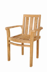 Anderson Teak Classic Stackable Armchair Set of 4