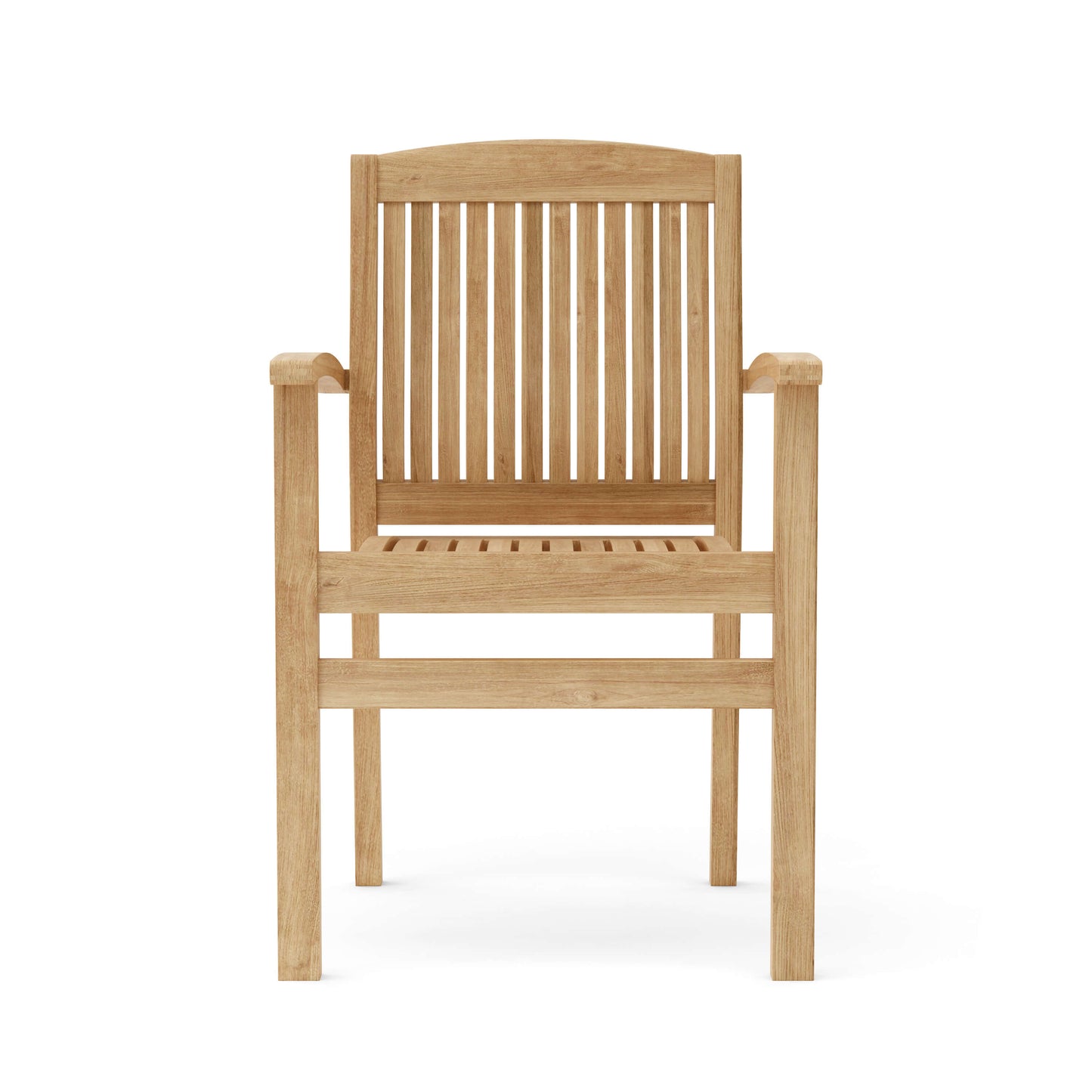 Anderson Teak Sahara Stackable Dining Armchair Set of 4 — product image 3 of 5