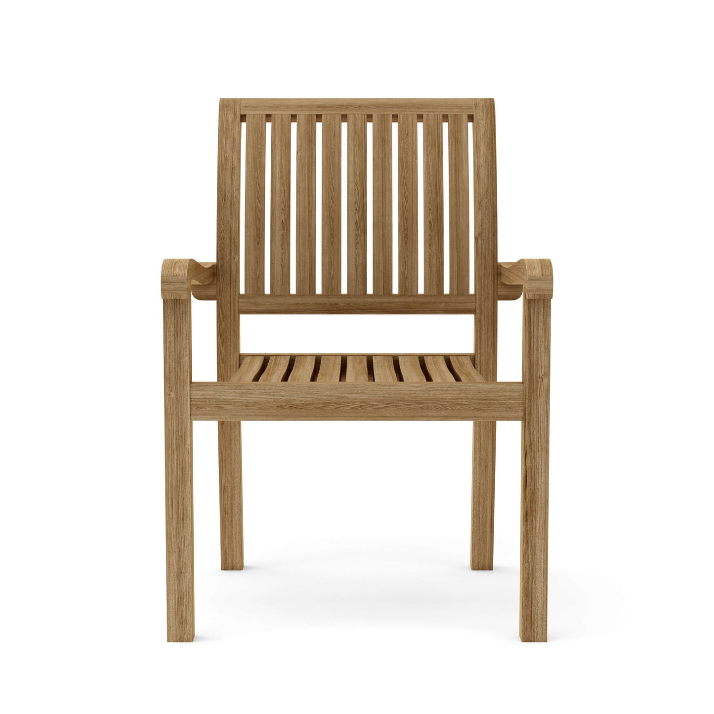 Anderson Teak Aspen Stackable Armchair Set of 4 — product image 2 of 8