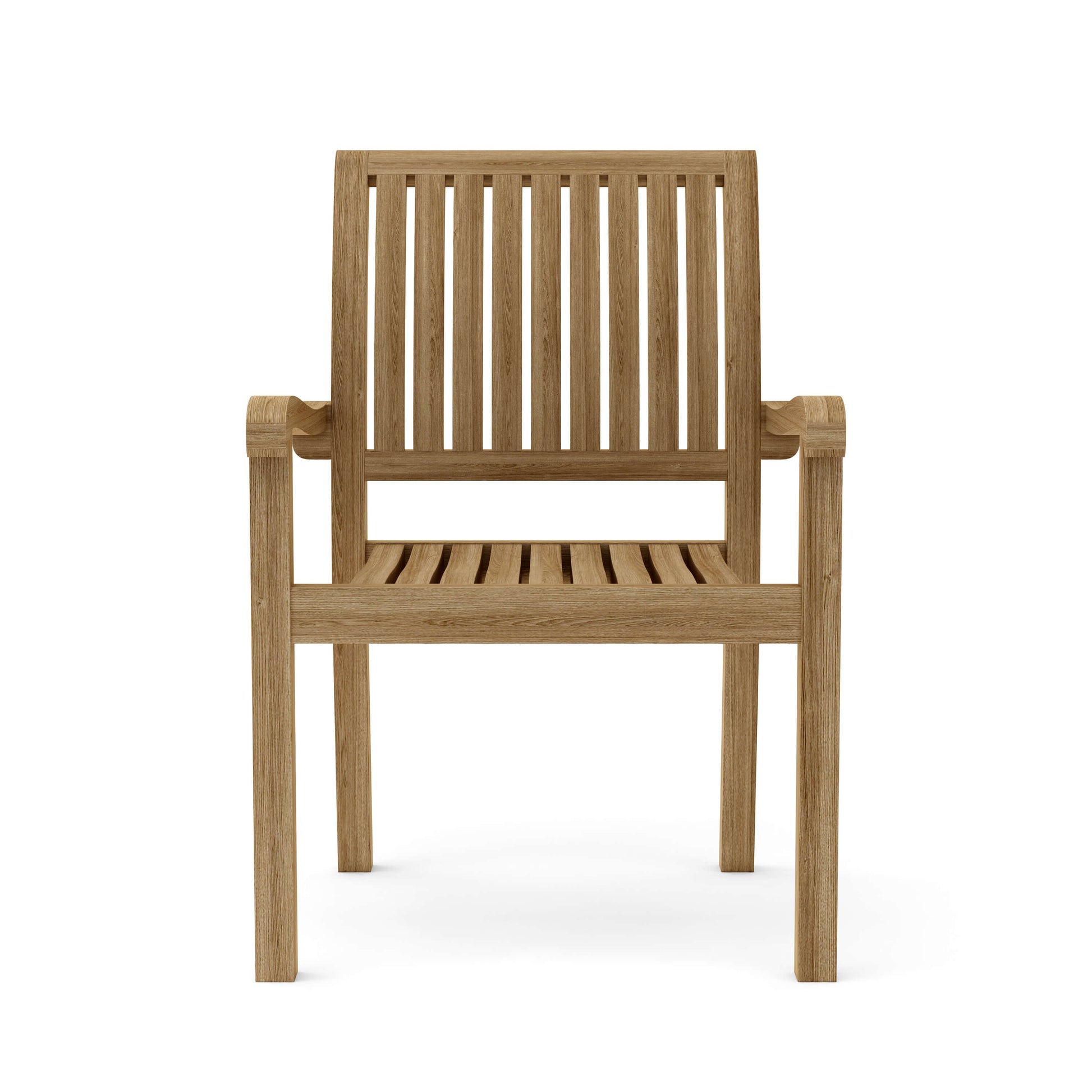 Anderson Teak Aspen Stackable Armchair Set of 4 — product image 2 of 8