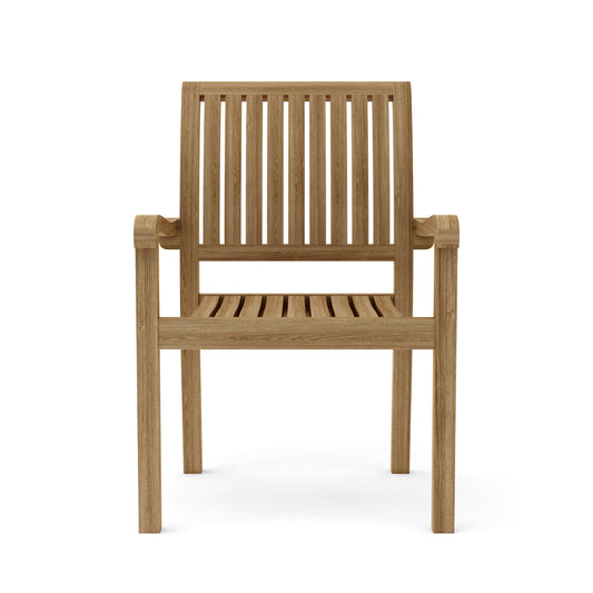 Anderson Teak Aspen Stackable Armchair Set of 4 — product image 2 of 8