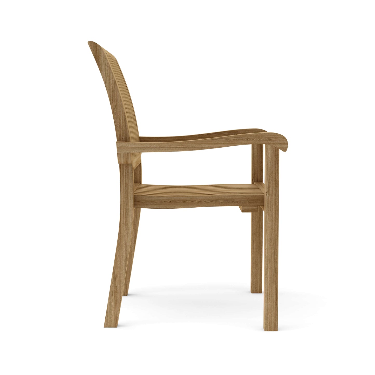 Anderson Teak Aspen Stackable Armchair Set of 4 — product image 3 of 8