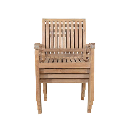 Anderson Teak Aspen Stackable Armchair Set of 4 — product image 6 of 8