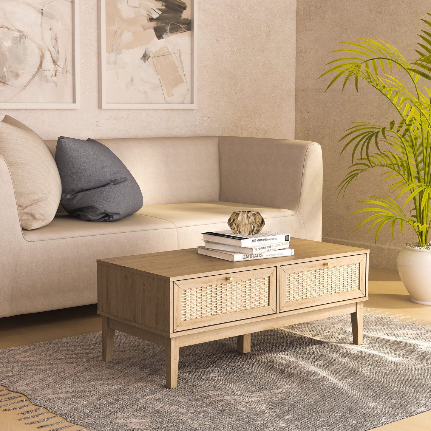 Anderson Teak Bodrum Coffee Table with Two Drawers — product image 4 of 8