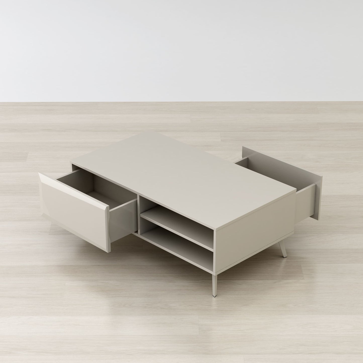 Anderson Teak Altus 43 in Coffee Table Gloss Grey — product image 3 of 6