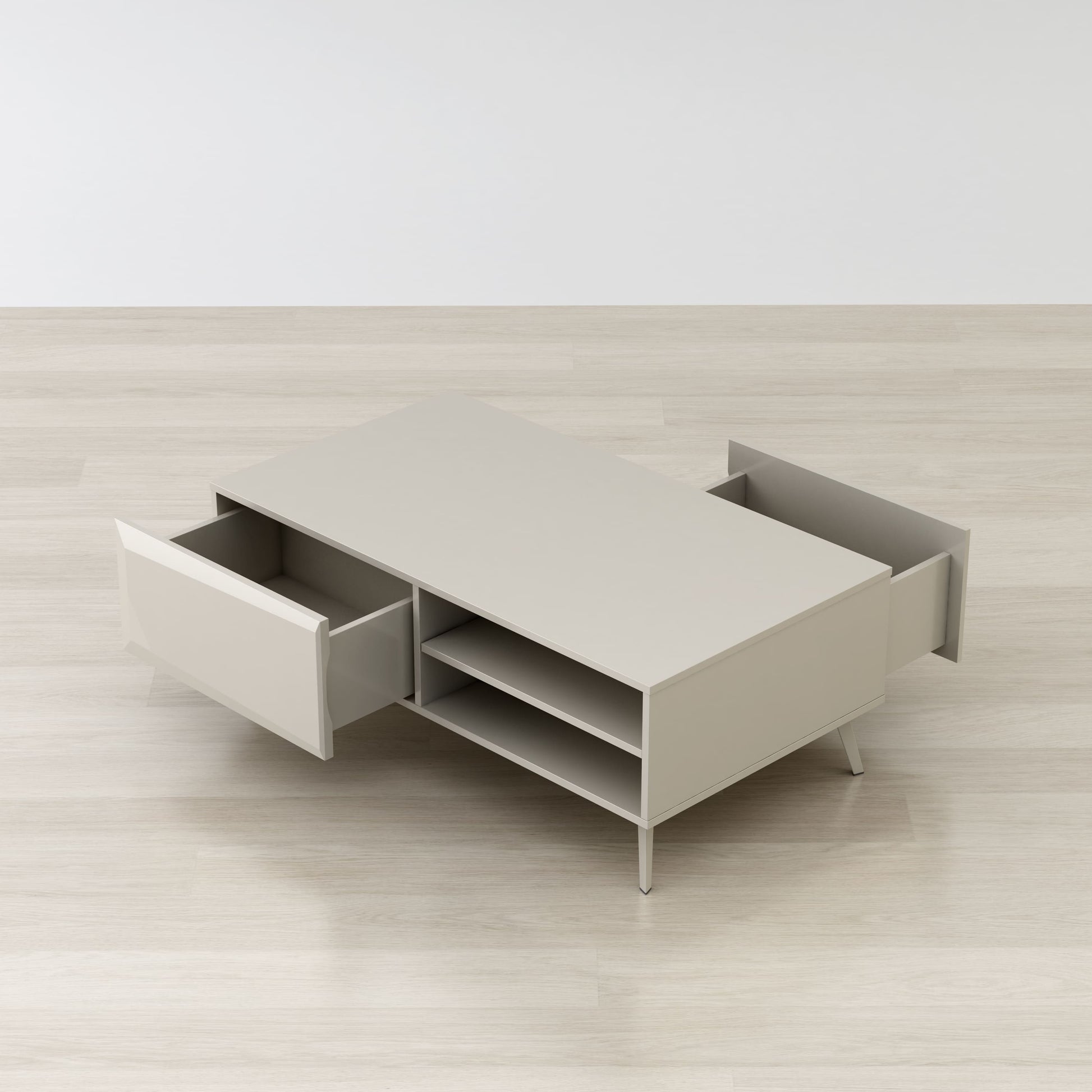 Anderson Teak Altus 43 in Coffee Table Gloss Grey — product image 3 of 6