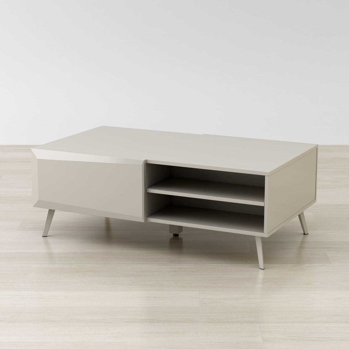 Anderson Teak Altus 43 in Coffee Table Gloss Grey — product image 5 of 6