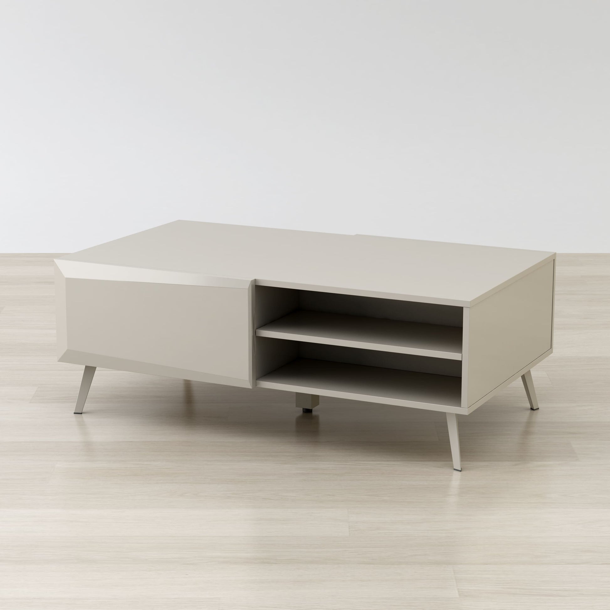 Anderson Teak Altus 43 in Coffee Table Gloss Grey — product image 5 of 6