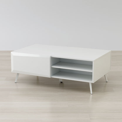 Anderson Teak Altus 43 Inch Coffee Table Gloss White — product image 6 of 6