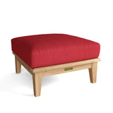 Anderson Teak Brianna Ottoman with Cushion