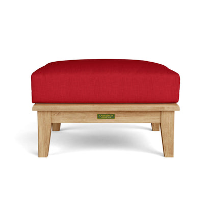 Anderson Teak Brianna Ottoman with Cushion — product image 2 of 4