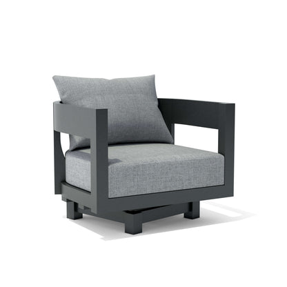 Anderson Teak Coronado Aluminum Swivel Armchair — product image 1 of 3