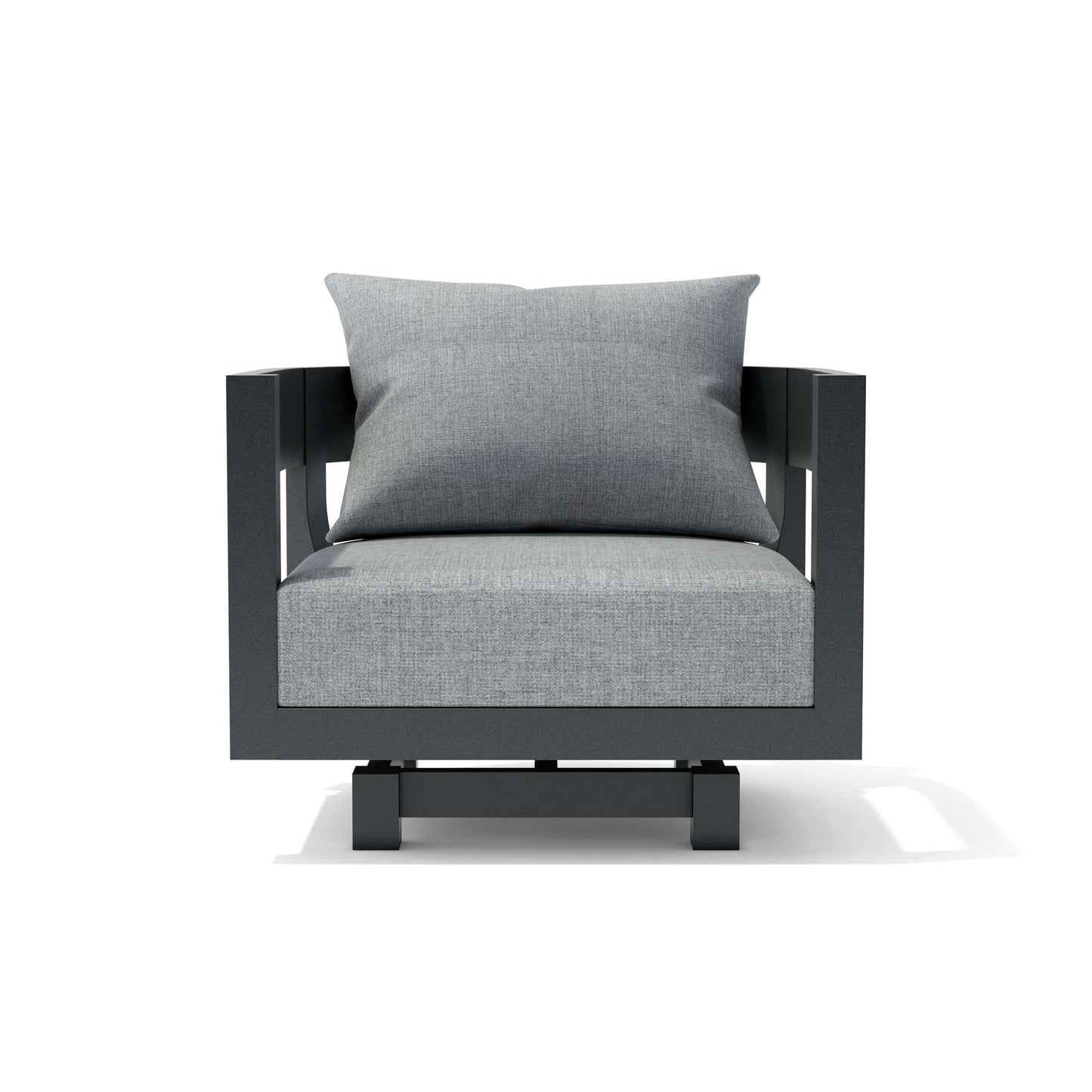 Anderson Teak Coronado Aluminum Swivel Armchair — product image 2 of 3
