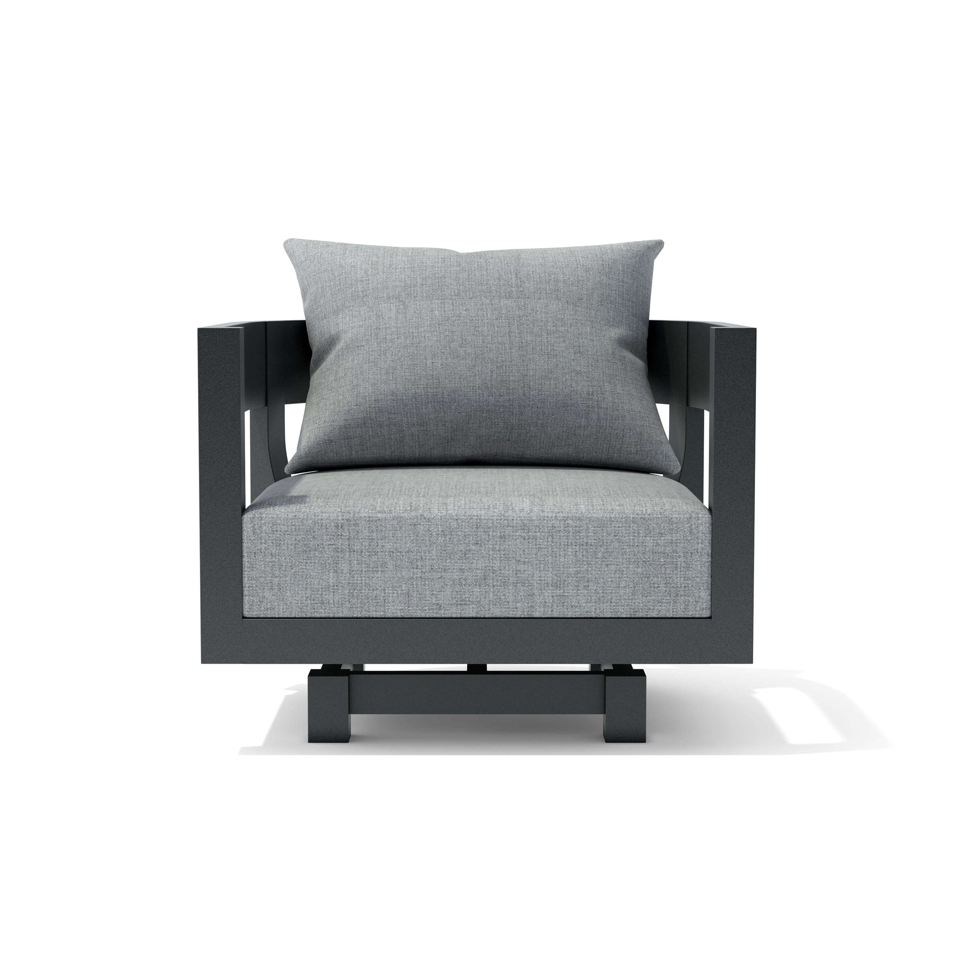 Anderson Teak Coronado Aluminum Swivel Armchair — product image 2 of 3
