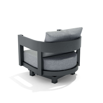 Anderson Teak Coronado Aluminum Swivel Armchair — product image 3 of 3