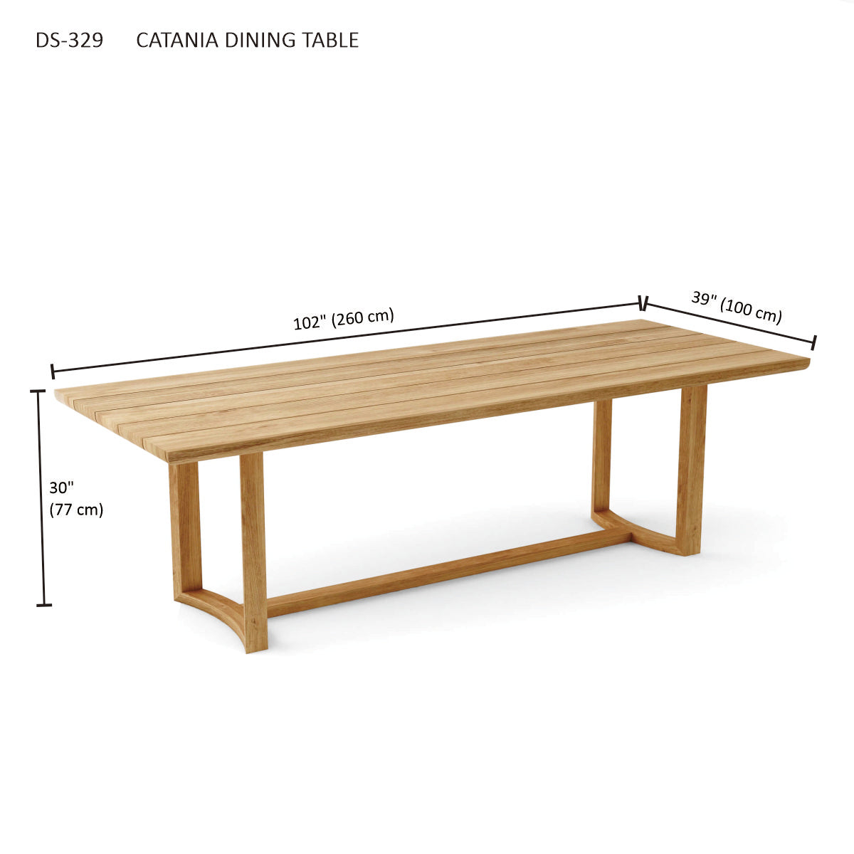 Anderson Teak Catania Dining Table — product image 4 of 4