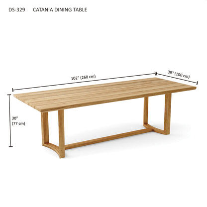 Anderson Teak Catania Dining Table — product image 4 of 4