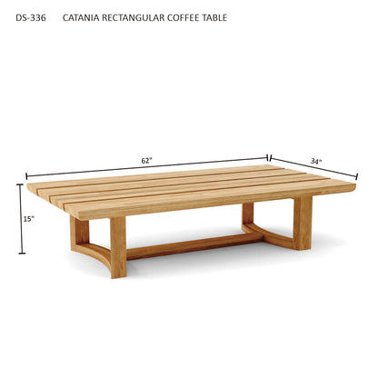 Anderson Teak Catania Coffee Table — product image 4 of 4