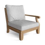 Anderson Teak Riviera Luxe Left Modular Deep Seating Sectional