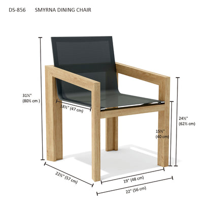 Anderson Teak Smyrna Dining Armchair — product image 5 of 5