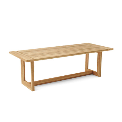Anderson Teak Smyrna Dining Table 92.5 Inch Natural Finish — product image 1 of 5